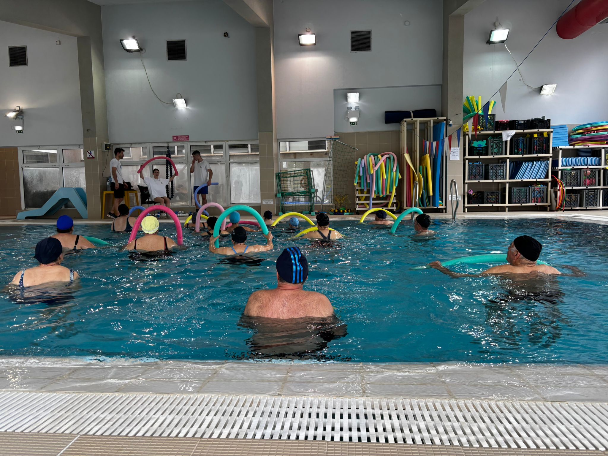 Aula de Hidroginástica integra PAP “Aquafitness Sénior” em Forjães