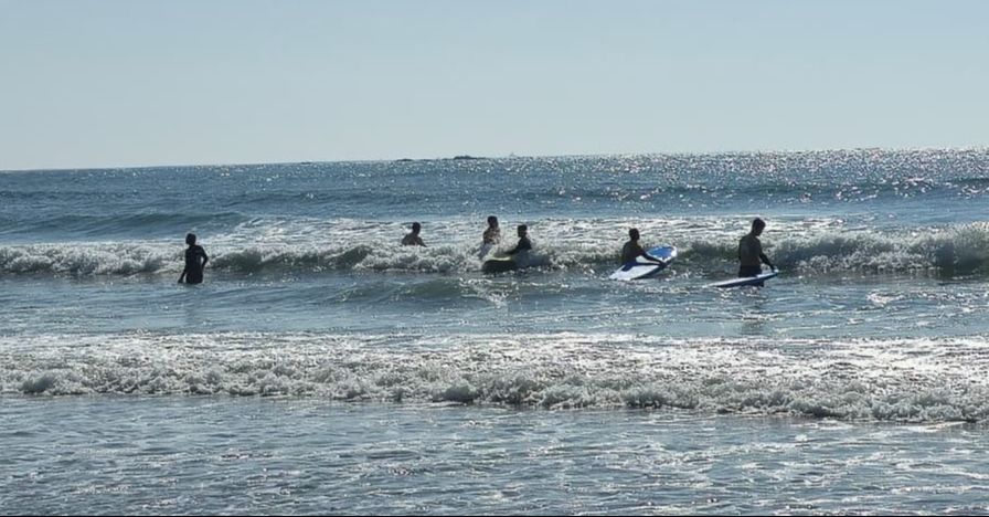 Aula de Iniciação ao Surf