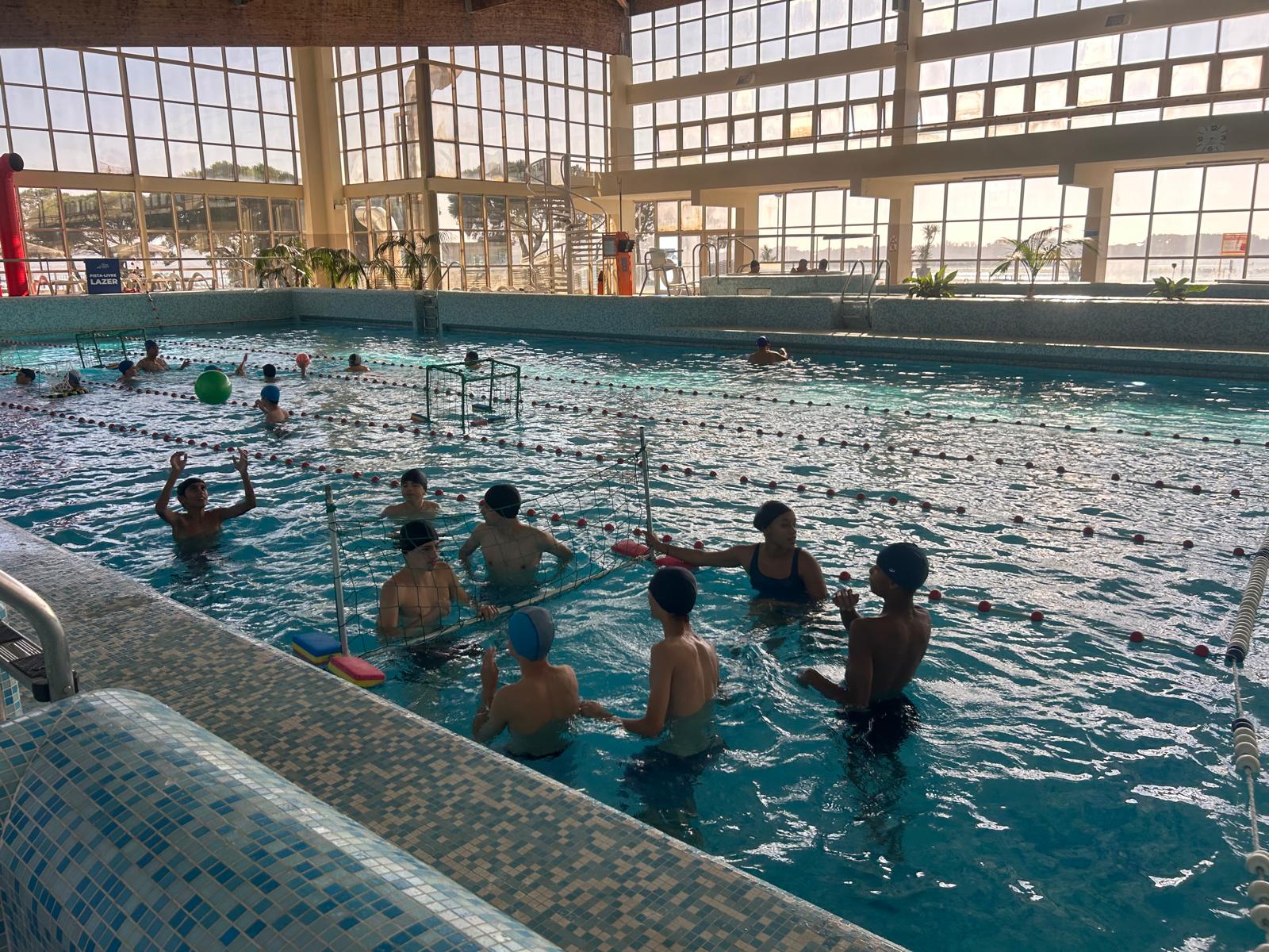 Aula de Natação no Complexo de Piscinas Foz do Cávado 