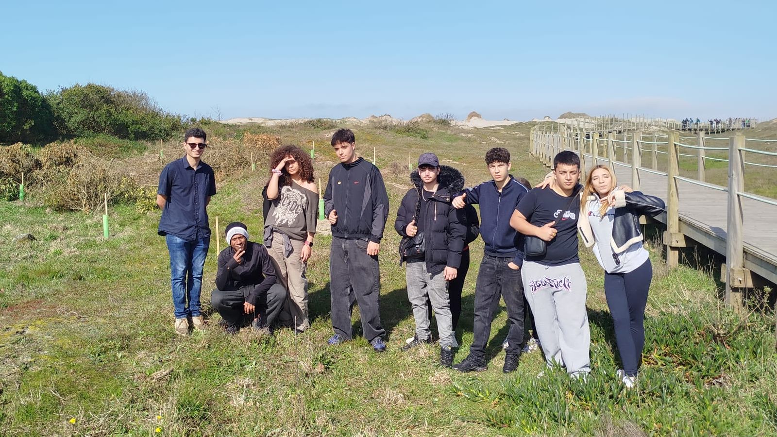 Curso de Informática contribui para reflorestação em Ofir