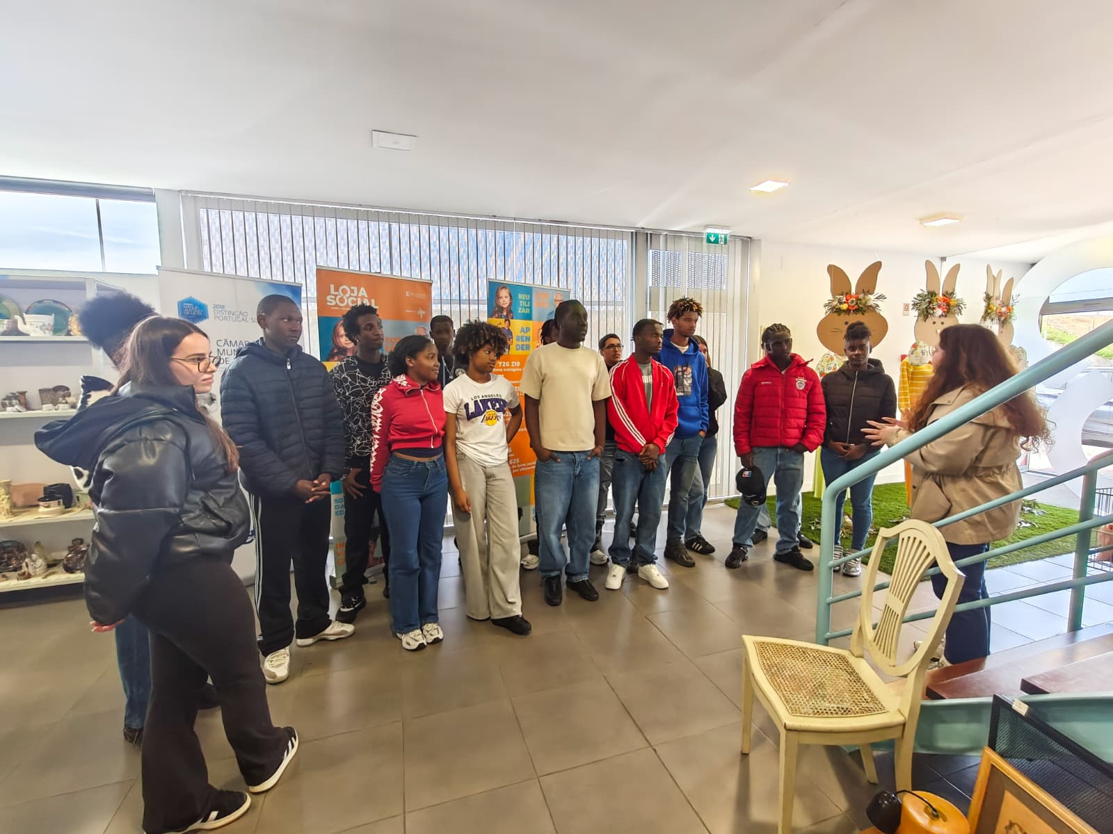 Visita a Loja Social de Esposende