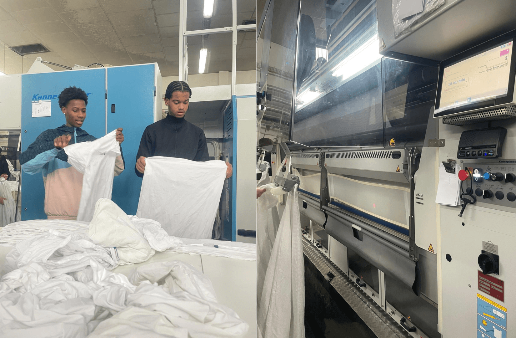 lunos de Alojamento Hoteleiro visitam Lavandaria Galáxia.png